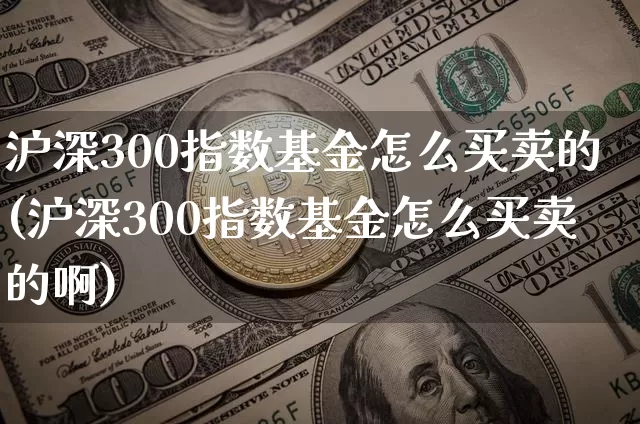 沪深300指数基金怎么买卖的(沪深300指数基金怎么买卖的啊)_https://www.czytfl.com_期货行情_第1张