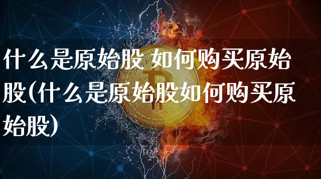 什么是原始股 如何购买原始股(什么是原始股如何购买原始股)_https://www.czytfl.com_期货走势_第1张