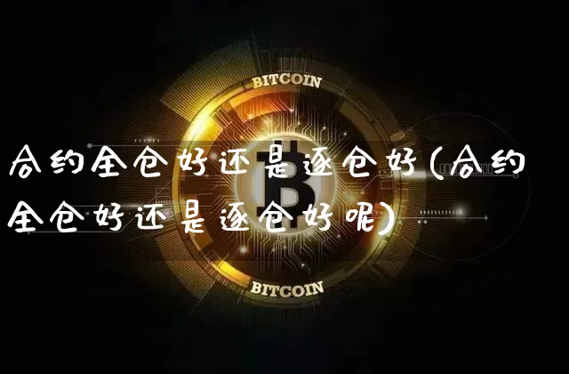 合约全仓好还是逐仓好(合约全仓好还是逐仓好呢)_https://www.czytfl.com_期货走势_第1张