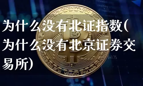 为什么没有北证指数(为什么没有北京证券交易所)_https://www.czytfl.com_期货_第1张