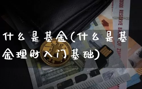 什么是基金(什么是基金理财入门基础)_https://www.czytfl.com_期货_第1张