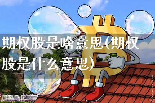 期权股是啥意思(期权股是什么意思)_https://www.czytfl.com_期货走势_第1张