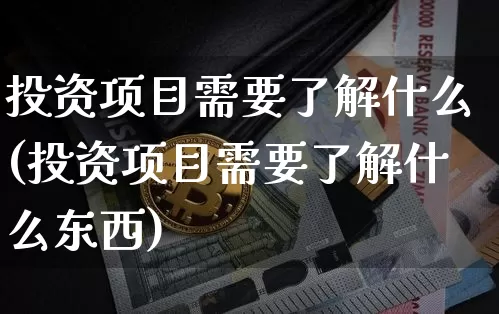 投资项目需要了解什么(投资项目需要了解什么东西)_https://www.czytfl.com_期货走势_第1张