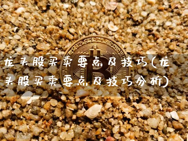 龙头股买卖要点及技巧(龙头股买卖要点及技巧分析)_https://www.czytfl.com_期货_第1张