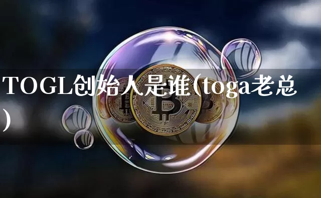 TOGL创始人是谁(toga老总)_https://www.czytfl.com_期货走势_第1张