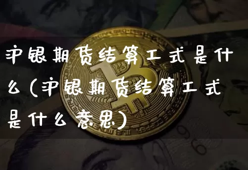 沪银期货结算工式是什么(沪银期货结算工式是什么意思)_https://www.czytfl.com_期货价格_第1张