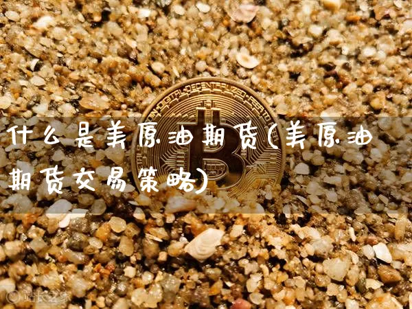什么是美原油期货(美原油期货交易策略)_https://www.czytfl.com_期货交易_第1张