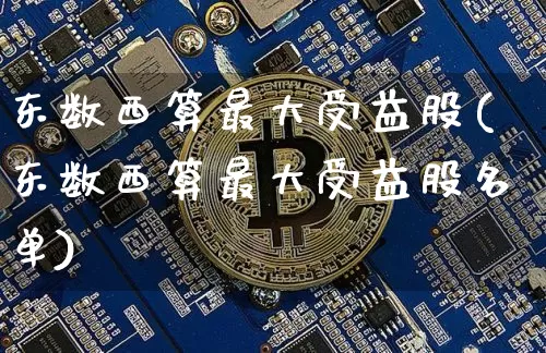东数西算最大受益股(东数西算最大受益股名单)_https://www.czytfl.com_期货价格_第1张