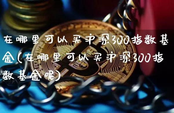 在哪里可以买沪深300指数基金(在哪里可以买沪深300指数基金呢)_https://www.czytfl.com_期货行情_第1张