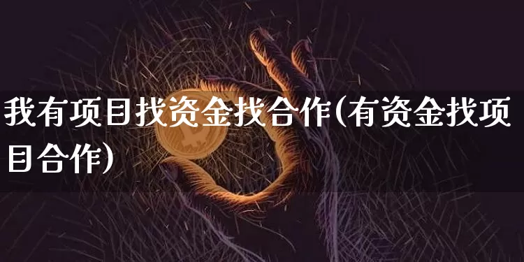 我有项目找资金找合作(有资金找项目合作)_https://www.czytfl.com_期货走势_第1张