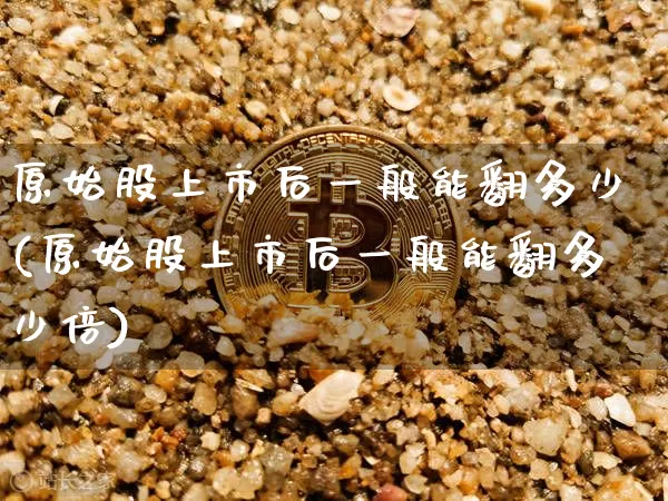 原始股上市后一般能翻多少(原始股上市后一般能翻多少倍)_https://www.czytfl.com_期货走势_第1张