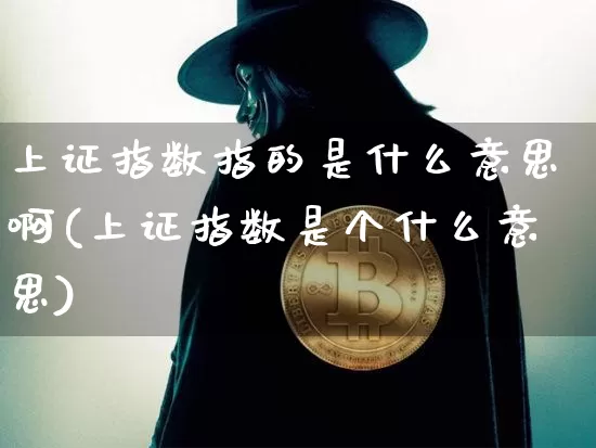 上证指数指的是什么意思啊(上证指数是个什么意思)_https://www.czytfl.com_期货走势_第1张