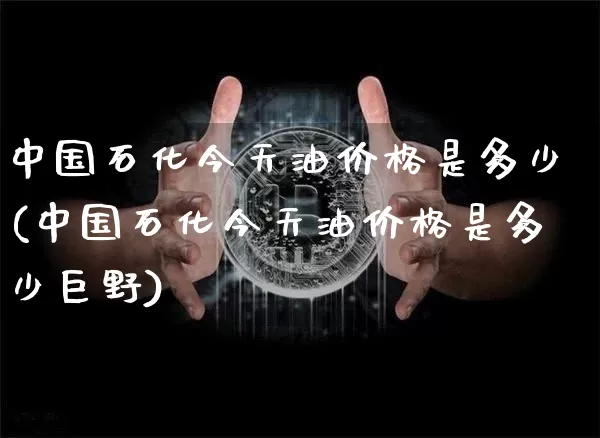 中国石化今天油价格是多少(中国石化今天油价格是多少巨野)_https://www.czytfl.com_期货_第1张