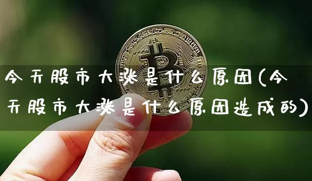 今天股市大涨是什么原因(今天股市大涨是什么原因造成的)_https://www.czytfl.com_期货走势_第1张