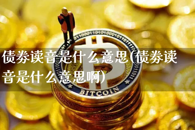 债劵读音是什么意思(债劵读音是什么意思啊)_https://www.czytfl.com_期货价格_第1张