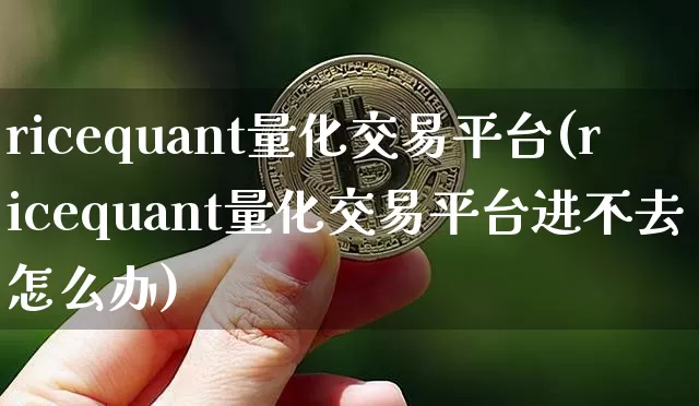 ricequant量化交易平台(ricequant量化交易平台进不去怎么办)_https://www.czytfl.com_期货走势_第1张