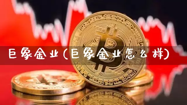 巨象金业(巨象金业怎么样)_https://www.czytfl.com_期货行情_第1张