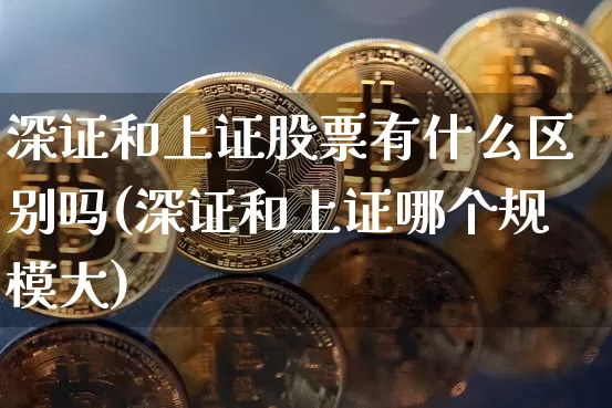 深证和上证股票有什么区别吗(深证和上证哪个规模大)_https://www.czytfl.com_期货价格_第1张