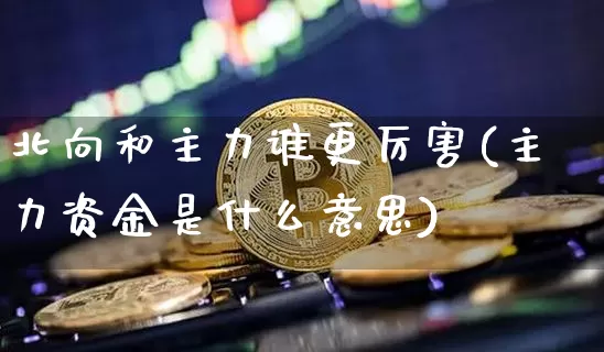 北向和主力谁更厉害(主力资金是什么意思)_https://www.czytfl.com_期货走势_第1张