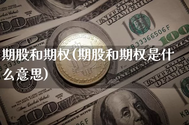 期股和期权(期股和期权是什么意思)_https://www.czytfl.com_期货_第1张