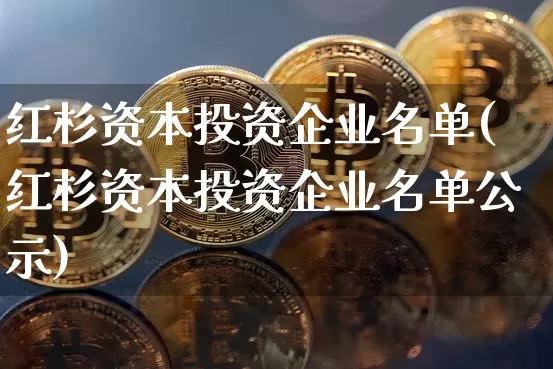 红杉资本投资企业名单(红杉资本投资企业名单公示)_https://www.czytfl.com_期货走势_第1张
