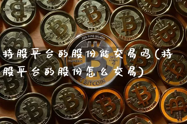 持股平台的股份能交易吗(持股平台的股份怎么交易)_https://www.czytfl.com_期货价格_第1张