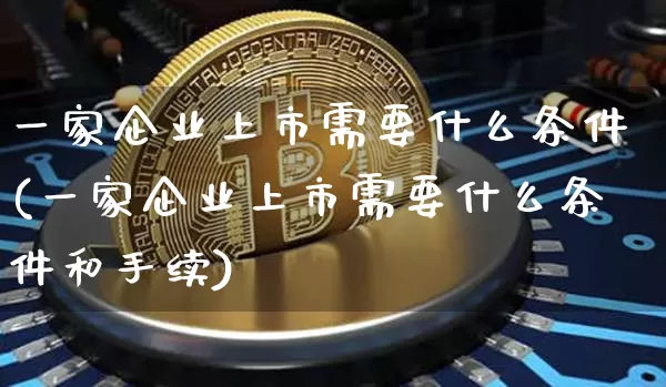 一家企业上市需要什么条件(一家企业上市需要什么条件和手续)_https://www.czytfl.com_期货行情_第1张
