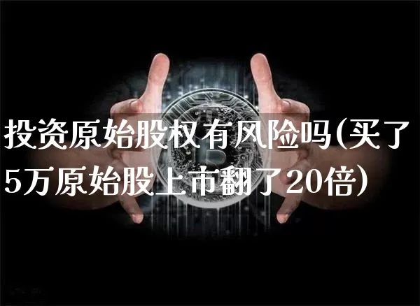 投资原始股权有风险吗(买了5万原始股上市翻了20倍)_https://www.czytfl.com_期货_第1张
