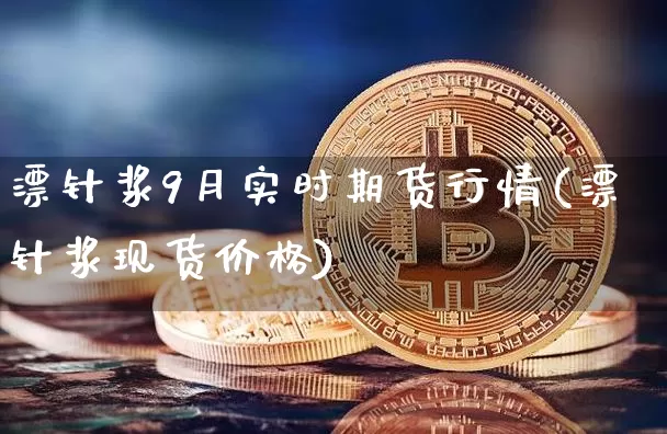 漂针浆9月实时期货行情(漂针浆现货价格)_https://www.czytfl.com_期货交易_第1张