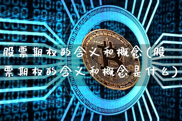 股票期权的含义和概念(股票期权的含义和概念是什么)_https://www.czytfl.com_期货价格_第1张