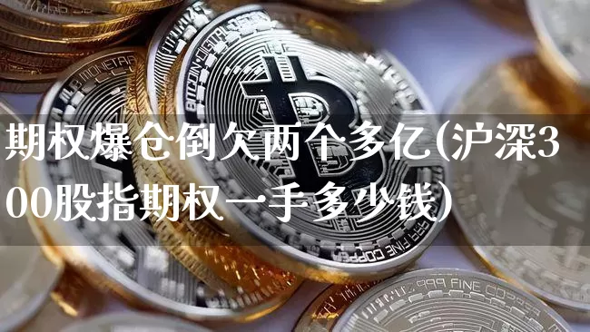 期权爆仓倒欠两个多亿(沪深300股指期权一手多少钱)_https://www.czytfl.com_期货价格_第1张