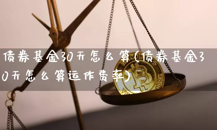 债券基金30天怎么算(债券基金30天怎么算运作费率)_https://www.czytfl.com_期货行情_第1张