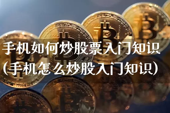 手机如何炒股票入门知识(手机怎么炒股入门知识)_https://www.czytfl.com_期货价格_第1张
