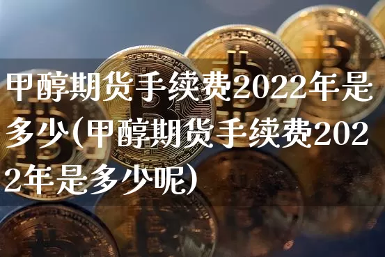 甲醇期货手续费2022年是多少(甲醇期货手续费2022年是多少呢)_https://www.czytfl.com_期货行情_第1张