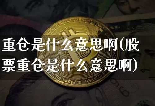 重仓是什么意思啊(股票重仓是什么意思啊)_https://www.czytfl.com_期货走势_第1张