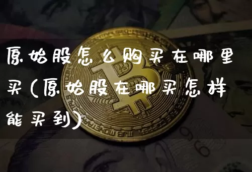 原始股怎么购买在哪里买(原始股在哪买怎样能买到)_https://www.czytfl.com_期货行情_第1张