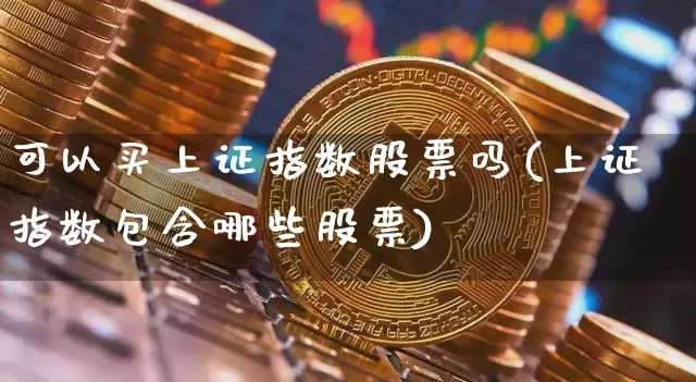 可以买上证指数股票吗(上证指数包含哪些股票)_https://www.czytfl.com_期货走势_第1张