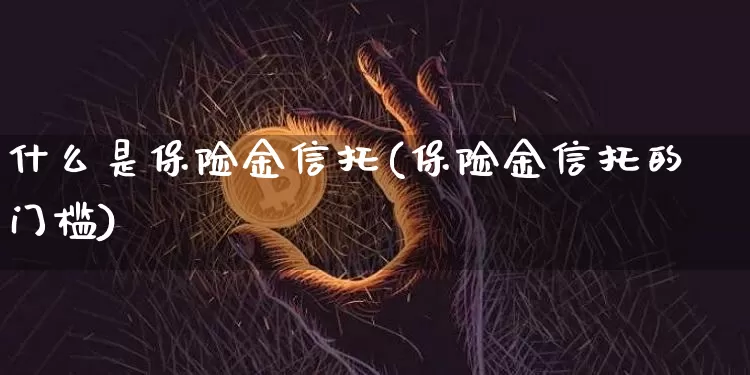 什么是保险金信托(保险金信托的门槛)_https://www.czytfl.com_期货走势_第1张