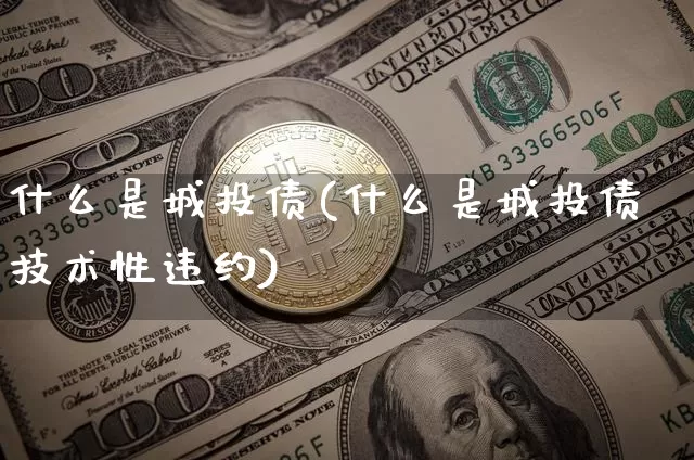什么是城投债(什么是城投债技术性违约)_https://www.czytfl.com_期货价格_第1张