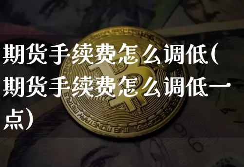 期货手续费怎么调低(期货手续费怎么调低一点)_https://www.czytfl.com_期货行情_第1张
