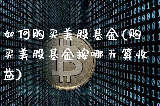 如何购买美股基金(购买美股基金按哪天算收益)_https://www.czytfl.com_期货_第1张