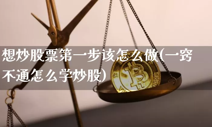 想炒股票第一步该怎么做(一窍不通怎么学炒股)_https://www.czytfl.com_期货行情_第1张