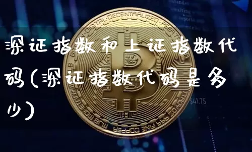 深证指数和上证指数代码(深证指数代码是多少)_https://www.czytfl.com_期货_第1张