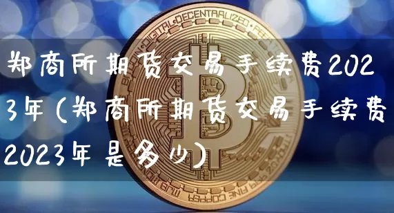郑商所期货交易手续费2023年(郑商所期货交易手续费2023年是多少)_https://www.czytfl.com_期货行情_第1张