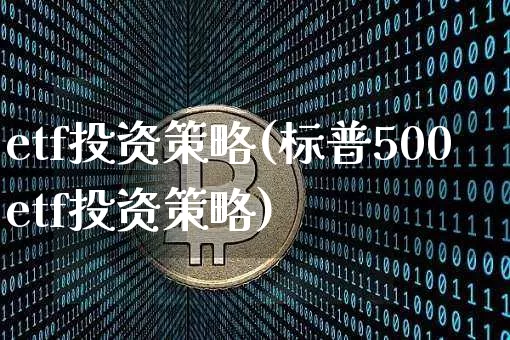 etf投资策略(标普500etf投资策略)_https://www.czytfl.com_期货价格_第1张
