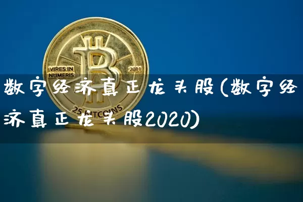 数字经济真正龙头股(数字经济真正龙头股2020)_https://www.czytfl.com_期货价格_第1张