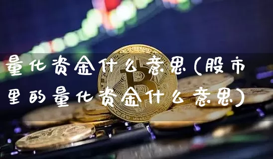 量化资金什么意思(股市里的量化资金什么意思)_https://www.czytfl.com_期货走势_第1张