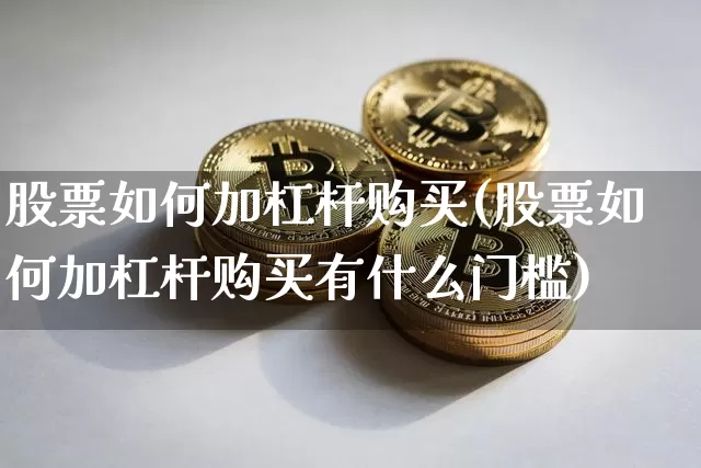 股票如何加杠杆购买(股票如何加杠杆购买有什么门槛)_https://www.czytfl.com_期货价格_第1张