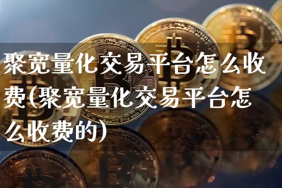 聚宽量化交易平台怎么收费(聚宽量化交易平台怎么收费的)_https://www.czytfl.com_期货价格_第1张