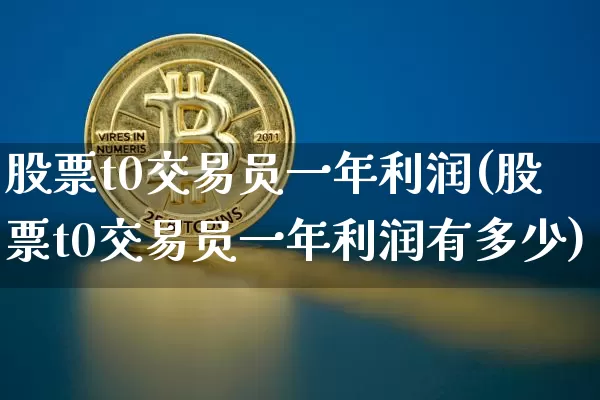 股票t0交易员一年利润(股票t0交易员一年利润有多少)_https://www.czytfl.com_期货价格_第1张